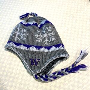 Zephyr University of Washington winter beanie large